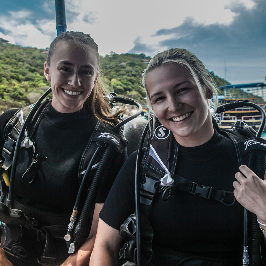 Our students | Scuba Shack Koh Tao Thailand