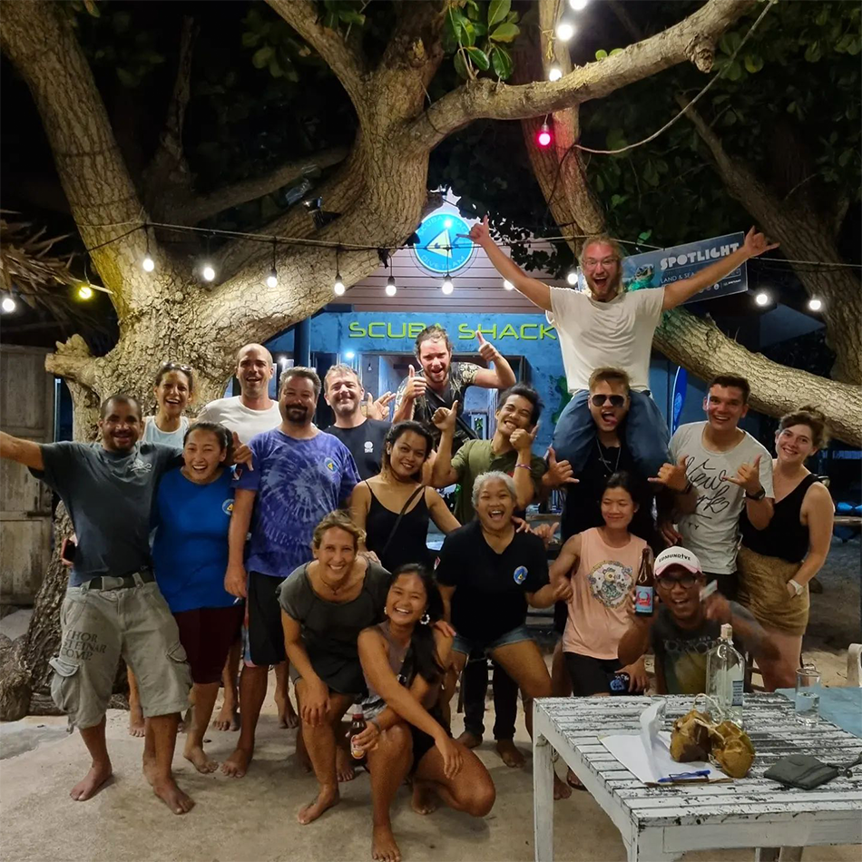 Scuba Shack Koh Tao Team
