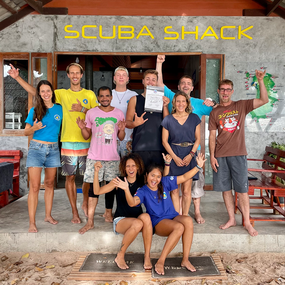Become a Padi Pro | Scuba Shack Koh Tao